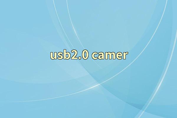 usb2.0 camer